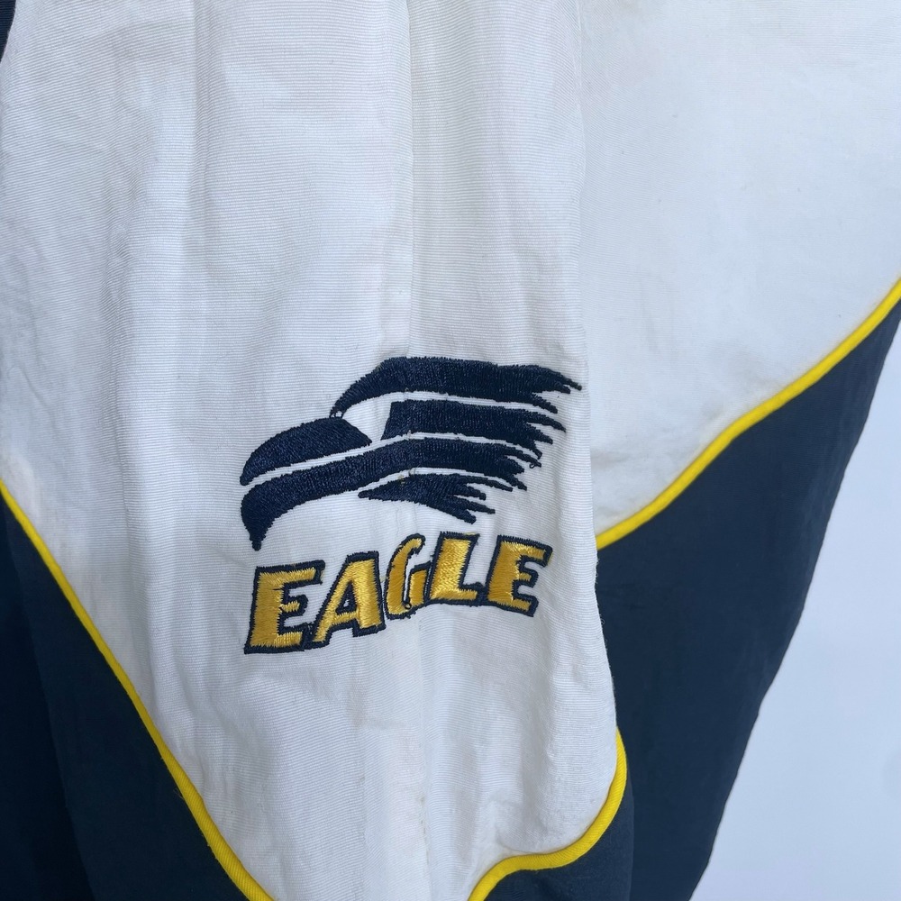 Vintage 90s Goodyear #1 in Racing Jacket Mens XL Navy Yellow White NASCAR - Picture 6 of 9